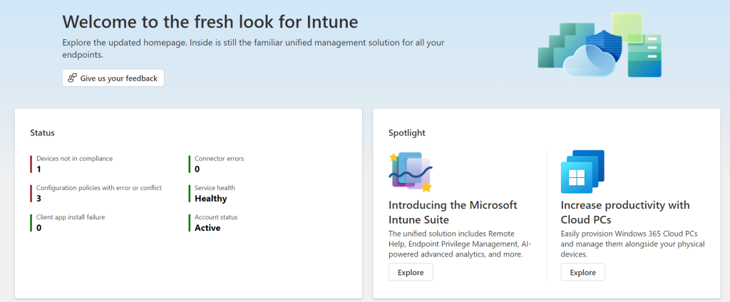 IntuneDashboard-1024x424 What is Intune and why you should use it